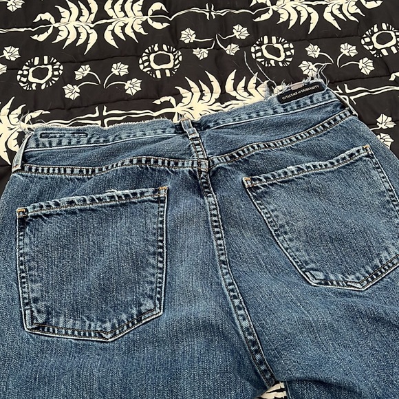 Citizens of Humanity Liya Highrise Classic Fit Crop Sz 28 Great condition! - Picture 5 of 6